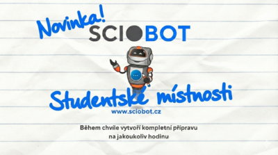 Studentské místnosti SCIOBOT