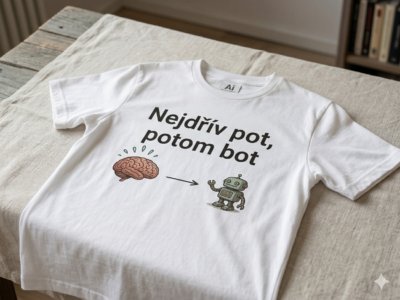 Nejdřív pot, potom bot!